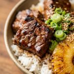 Hawaiian Teriyaki Beef Bowls Meal Prep