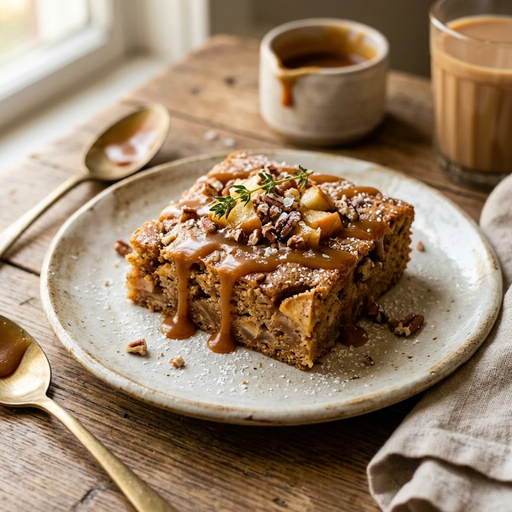 Brown Butter Apple Blondies
