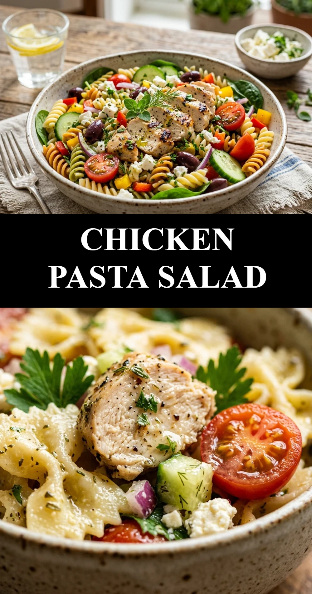 chicken pasta salad