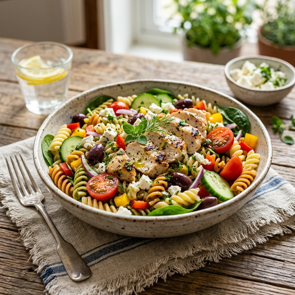 chicken pasta salad