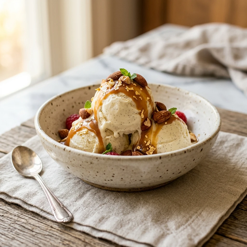 vanilla ice cream